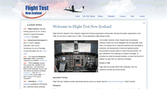 Desktop Screenshot of flighttestnz.co.nz